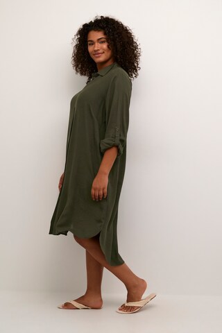 KAFFE CURVE Dress 'Mille' in Green