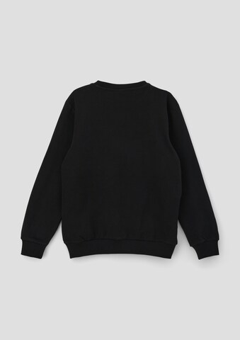 s.Oliver Sweatshirt in Black