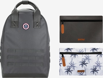 Cabaia Backpack 'Old School' in Grey: front