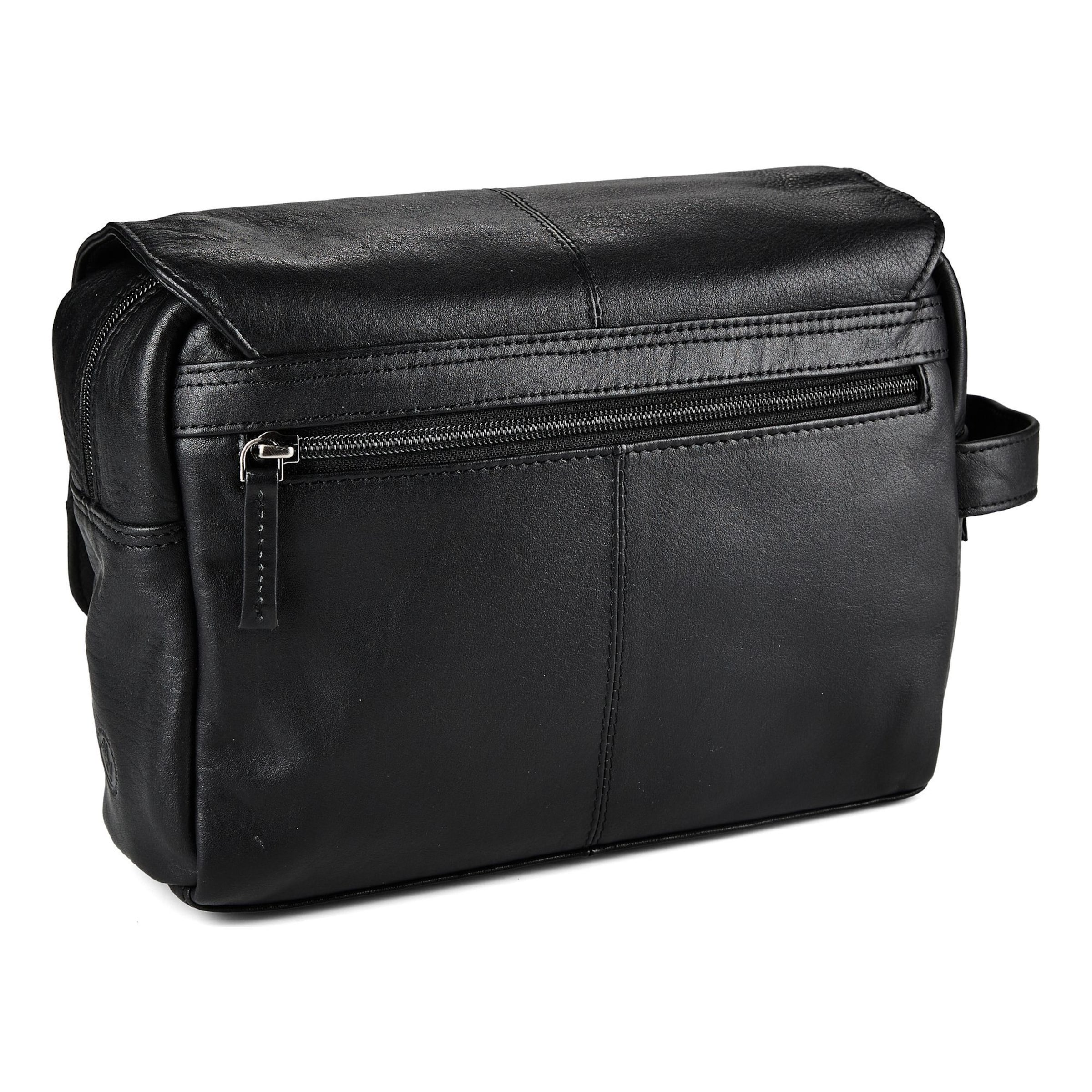 GREENBURRY Kulturtasche in Schwarz