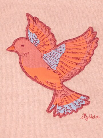 SIGIKID Pullover 'Sweatshirt Pink Birds' in Pink