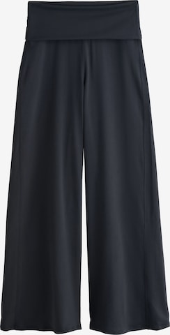 juoda Next Plačios klešnės Sportinės kelnės: priekis