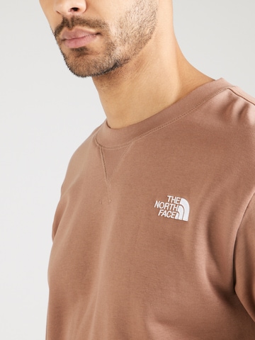 THE NORTH FACE Μπλούζα φούτερ 'ESSENTIAL' σε καφέ