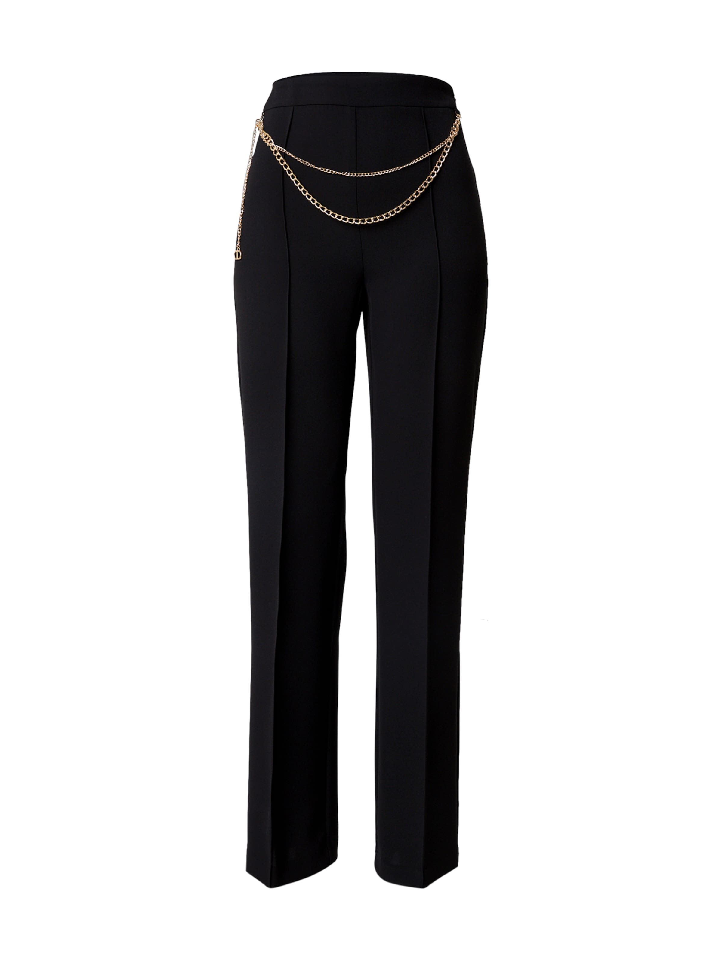 Twinset Обычный Штаны в Черный: спереди