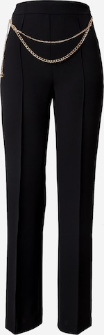 juoda Twinset Standartinis Kelnės: priekis