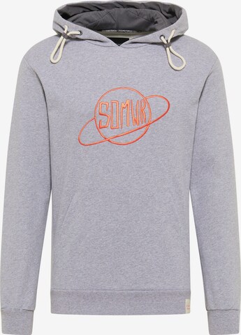 SOMWR Sweatshirt 'GROWTH' in Grey: front