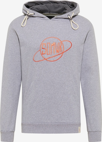 SOMWR Sweatshirt 'GROWTH' in Grey: front