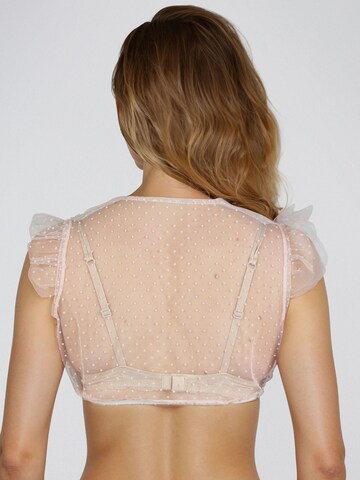 Blouse folklorique 'Genta' SPIETH & WENSKY en rose