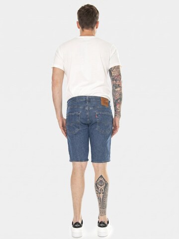 LEVI'S ® Luźne Jeansy '405 Standard Shorts Blue Core Cool Short Med Indigo Worn In' w kolorze niebieski