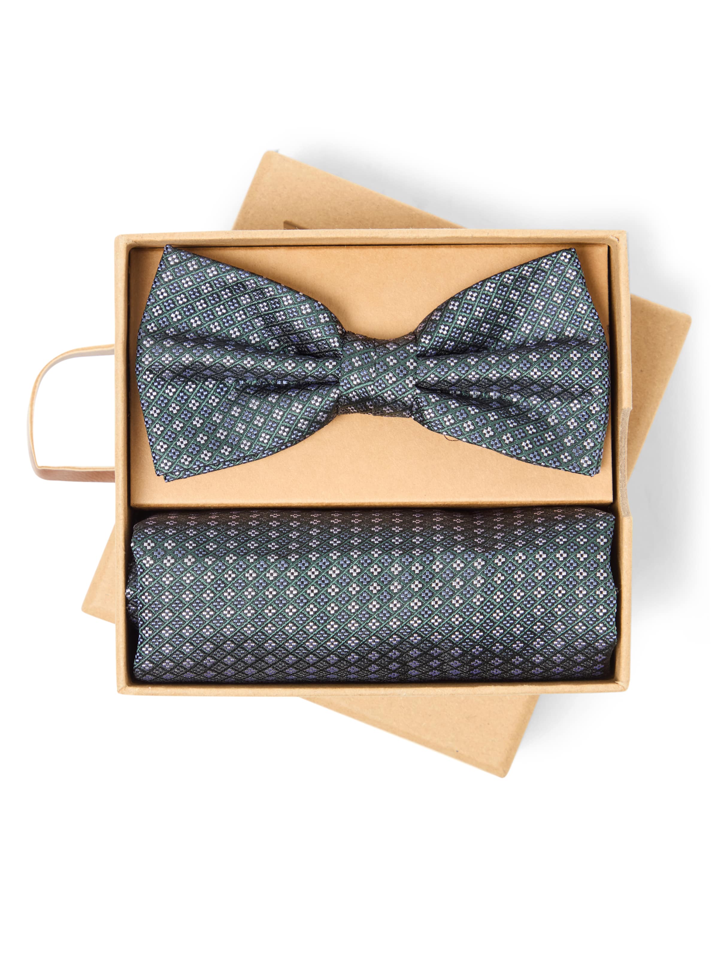 Nœud papillon Finshley & Harding London en vert