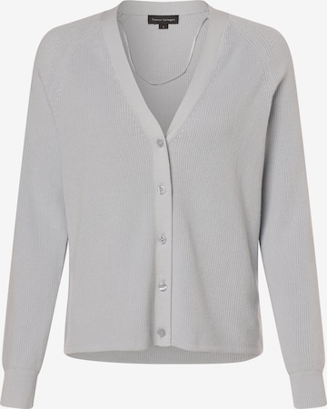 Cardigan Franco Callegari en gris : devant