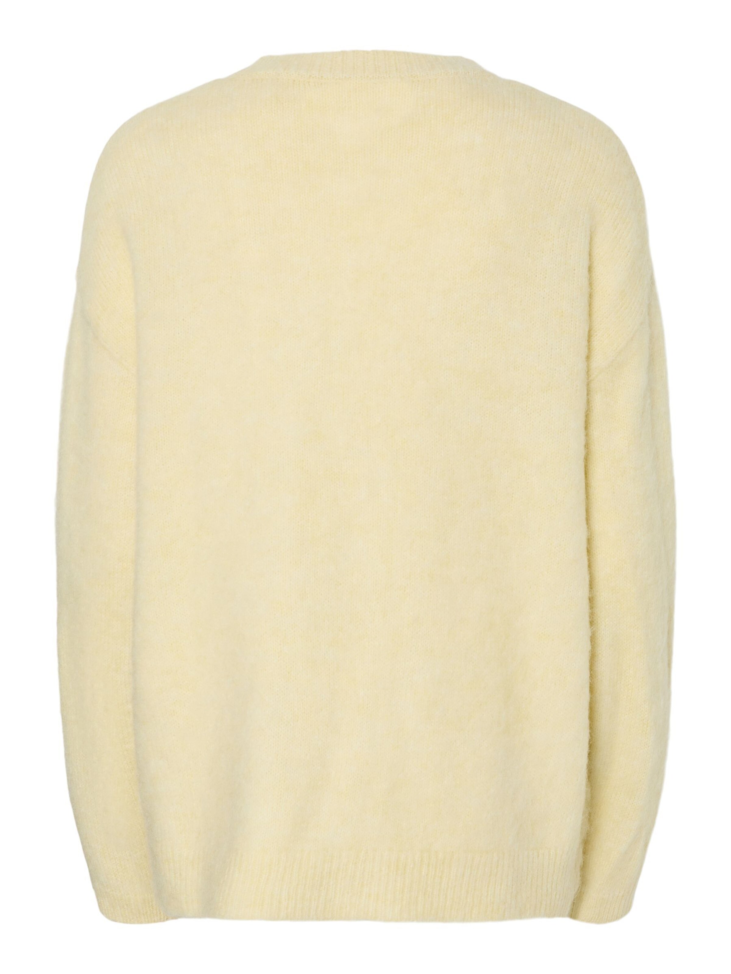 Cardigan 'PCPam' PIECES en jaune
