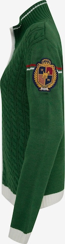 Geacă tricotată de la Williot pe verde