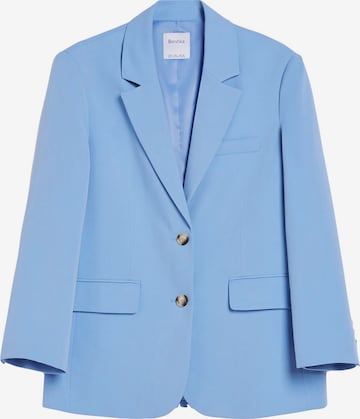 Bershka Blazer in Blue: front