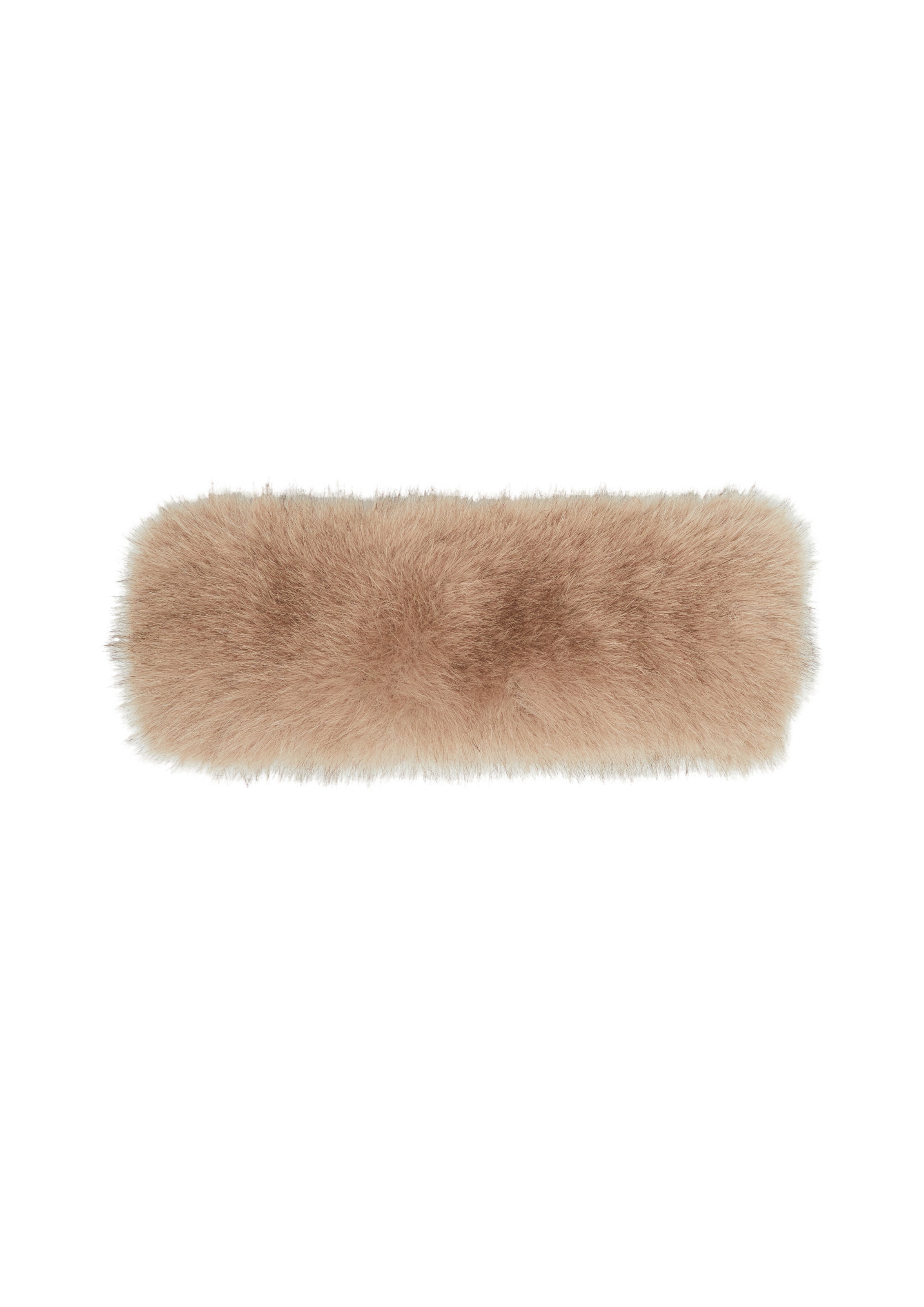 COMMA Headband in Beige: front
