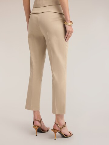 MOTIVI - regular Pantalón en beige
