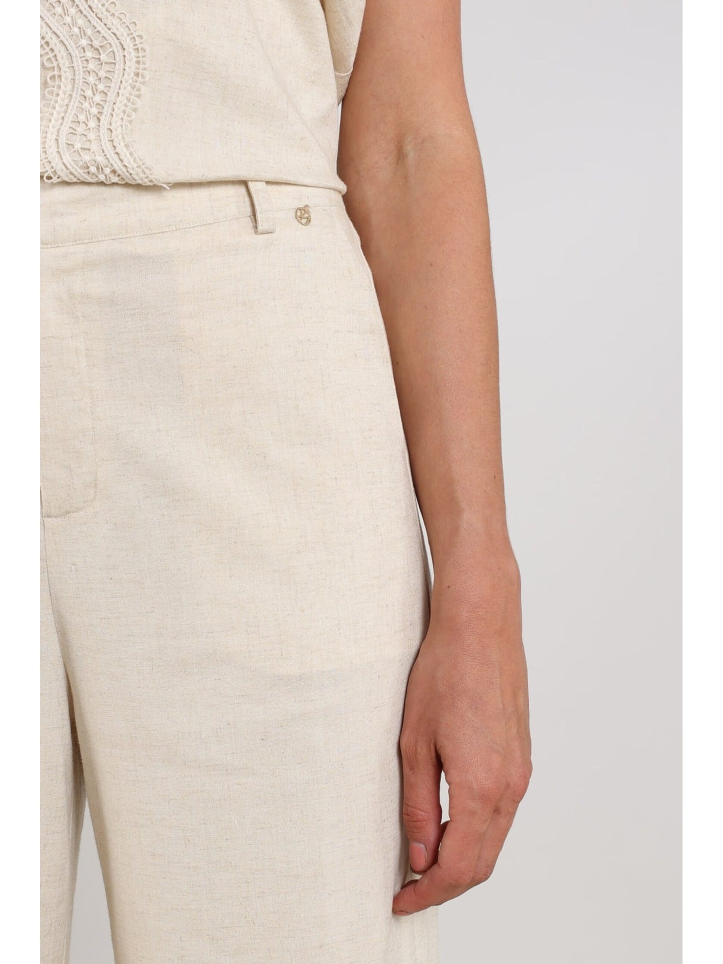 nukus Baggy Trousers 'Eline' in Beige