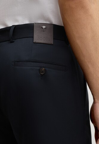Coupe slim Pantalon à plis 'Hank' JOOP! en bleu