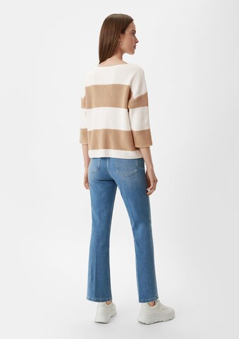 comma casual identity Sweater in Beige: back