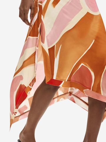 Gonna 'FAL_VENT_ORANGE 26SWFW13' di Desigual in arancione
