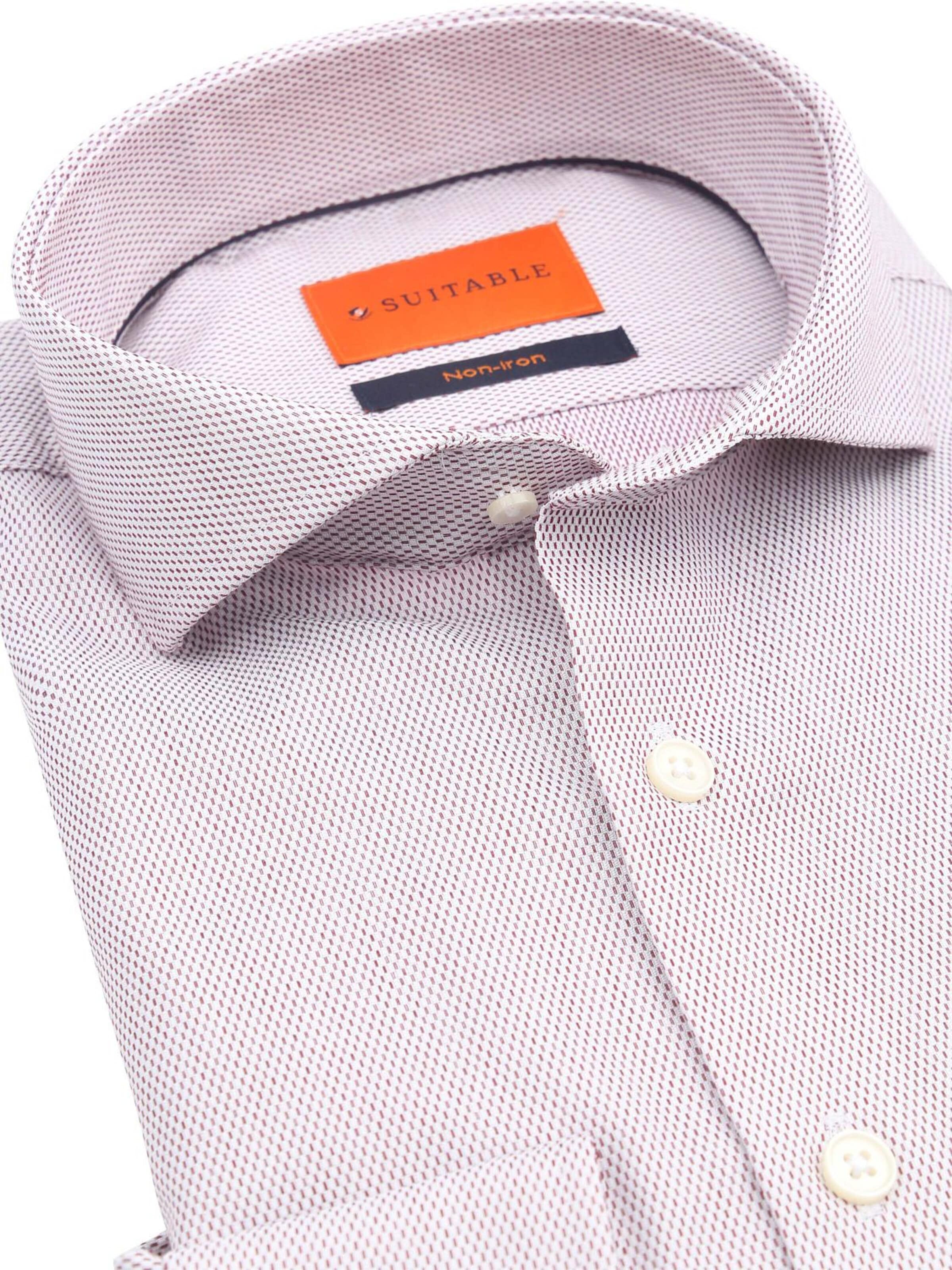Suitable Slim Fit Hemd‌‌ in Rot