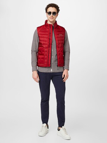 Hackett London - Colete em vermelho