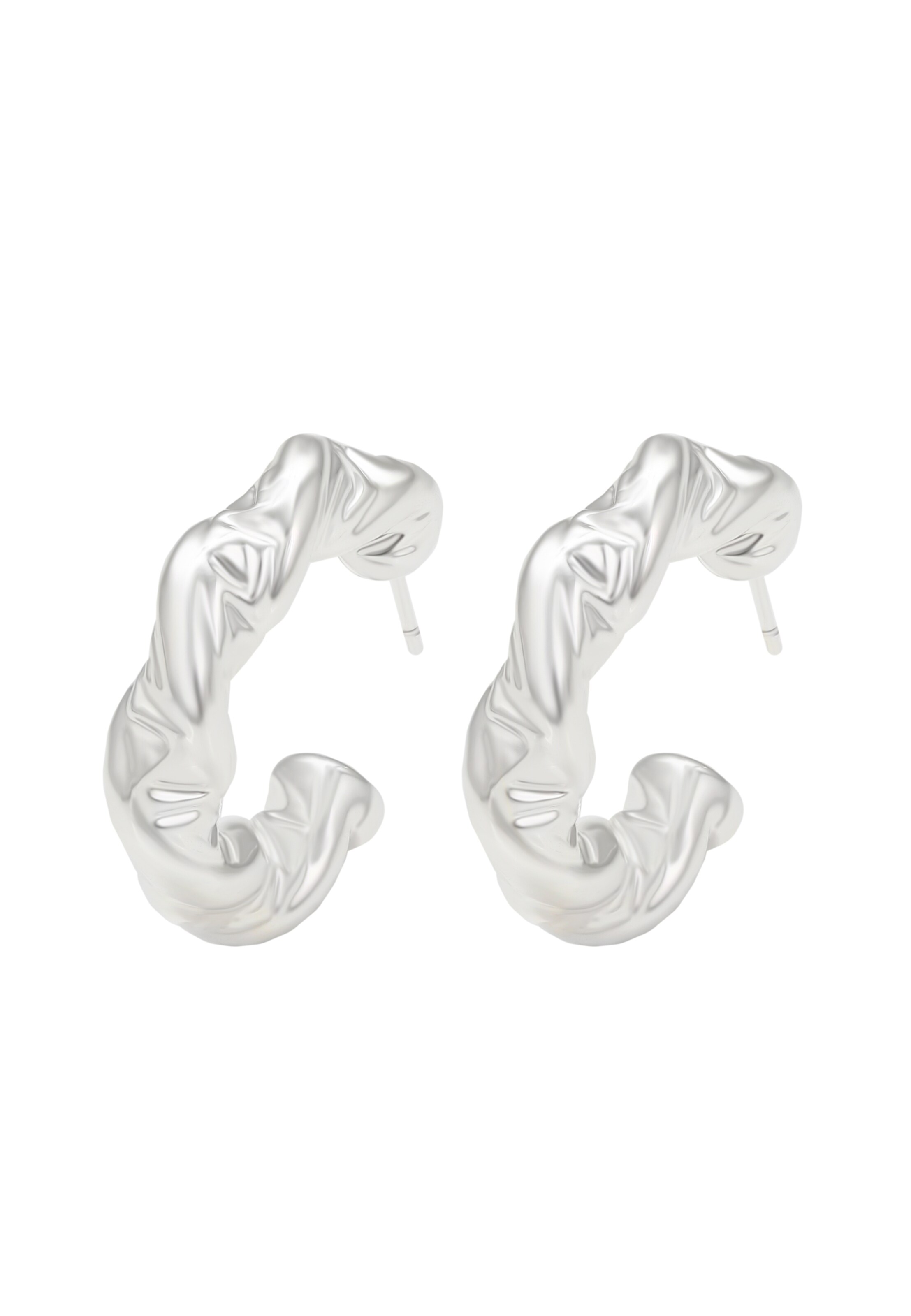 BRAELYN - Pendientes en plata: frente