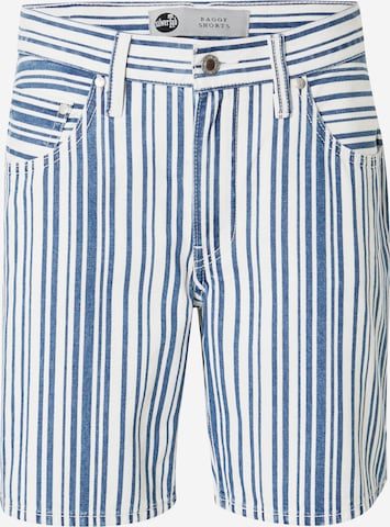 Loosefit Pantalon 'Silvertab Baggy Short' LEVI'S ® en bleu : devant
