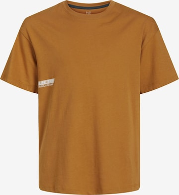 T-Shirt Jack & Jones Junior en marron : devant