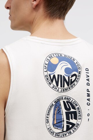 CAMP DAVID Shirt in White