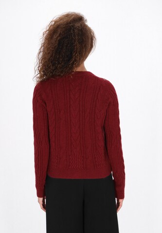 faina - Cárdigan en rojo