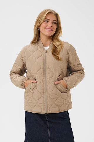 CULTURE Between-season jacket 'Smikka' in Beige: front