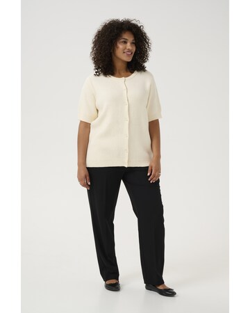 KAFFE CURVE Cardigan 'Verina' i hvid