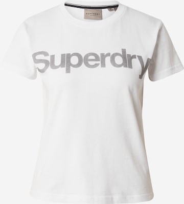Superdry Koszulka w kolorze biały: przód