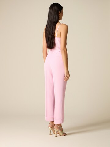 Regular Pantalon oltre en rose