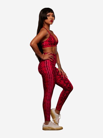 Skinny Leggings 'IVP' ADIDAS ORIGINALS en rouge : devant