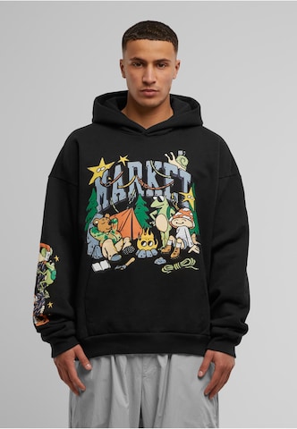 MARKET Sweatshirt 'Backcountry Buds' in Schwarz: Vorderseite