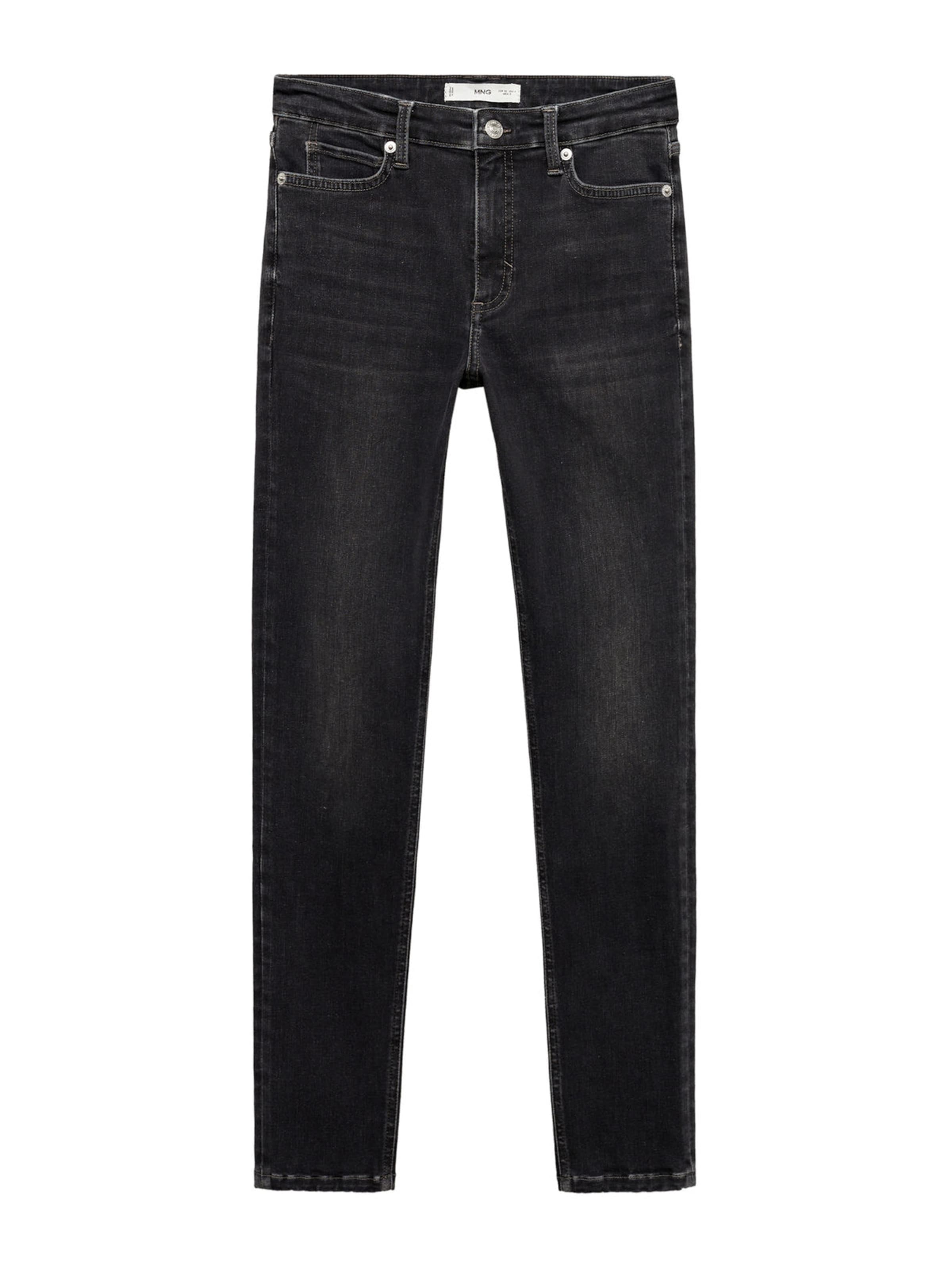 MANGO Slimfit Džíny 'NEWISA' – šedá: přední strana