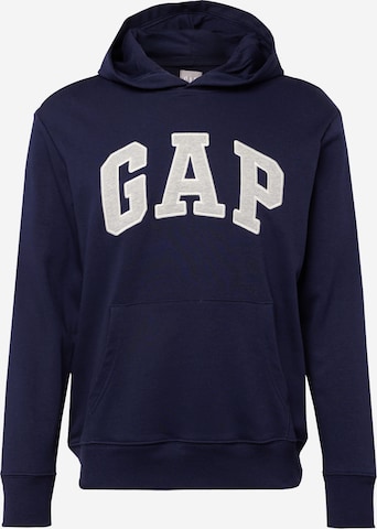 GAP Sweatshirt in Blue: front