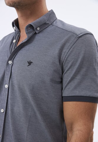 Felix Hardy Regular fit Button Up Shirt in Grey