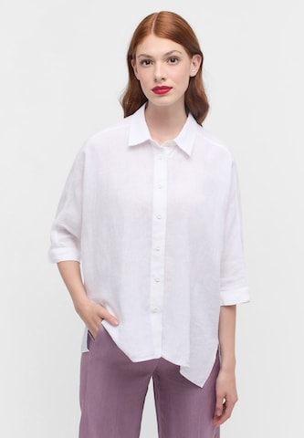 ETERNA Blouse in Wit: voorkant