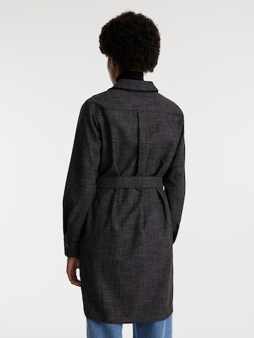 EDITED Shirt dress 'Annabel' in Grey