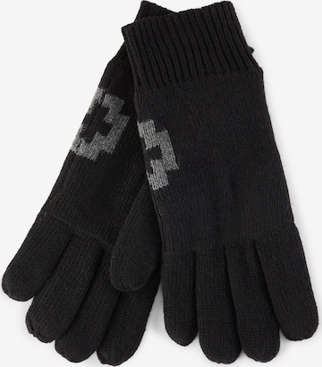 STRELLSON Full Finger Gloves in Black: front