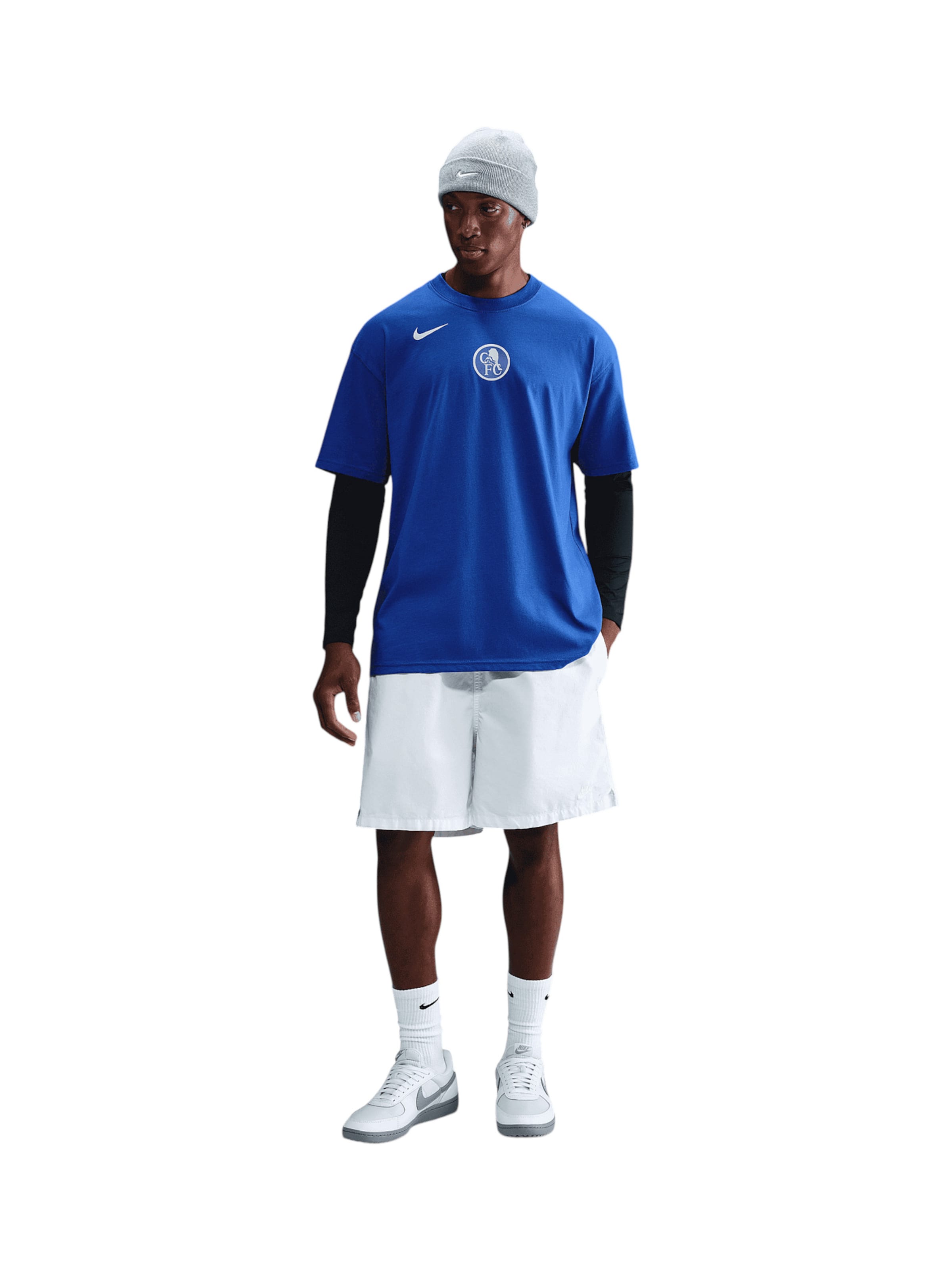 NIKE Funktionsshirt 'FC Chelsea London T90 Remix' in Blau: Vorderseite