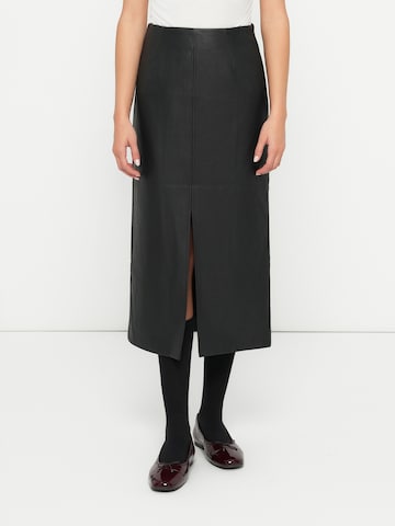 VERO MODA Spódnica 'VMOlivelippa' w kolorze czarny: przód