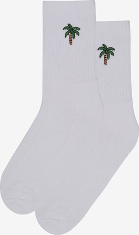 Mikon Socken in Weiß