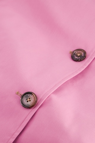 Fabienne Chapot Between-Seasons Coat 'Trine' in Pink