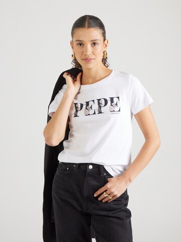 Pepe Jeans T-Shirt 'BRIA' in Weiß: Vorderseite