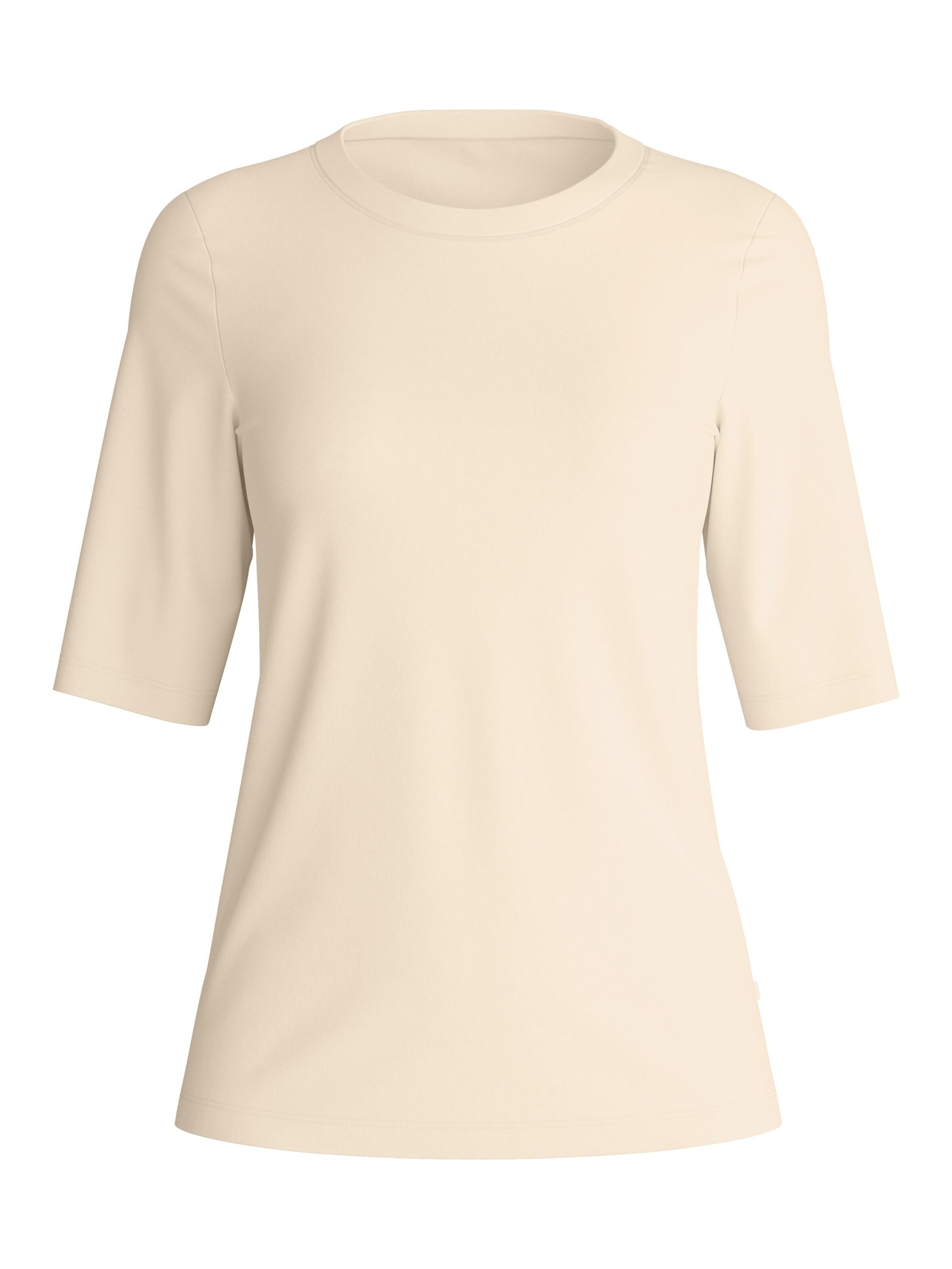Camicia da notte 'Favourites Arts' di CALIDA in beige: frontale