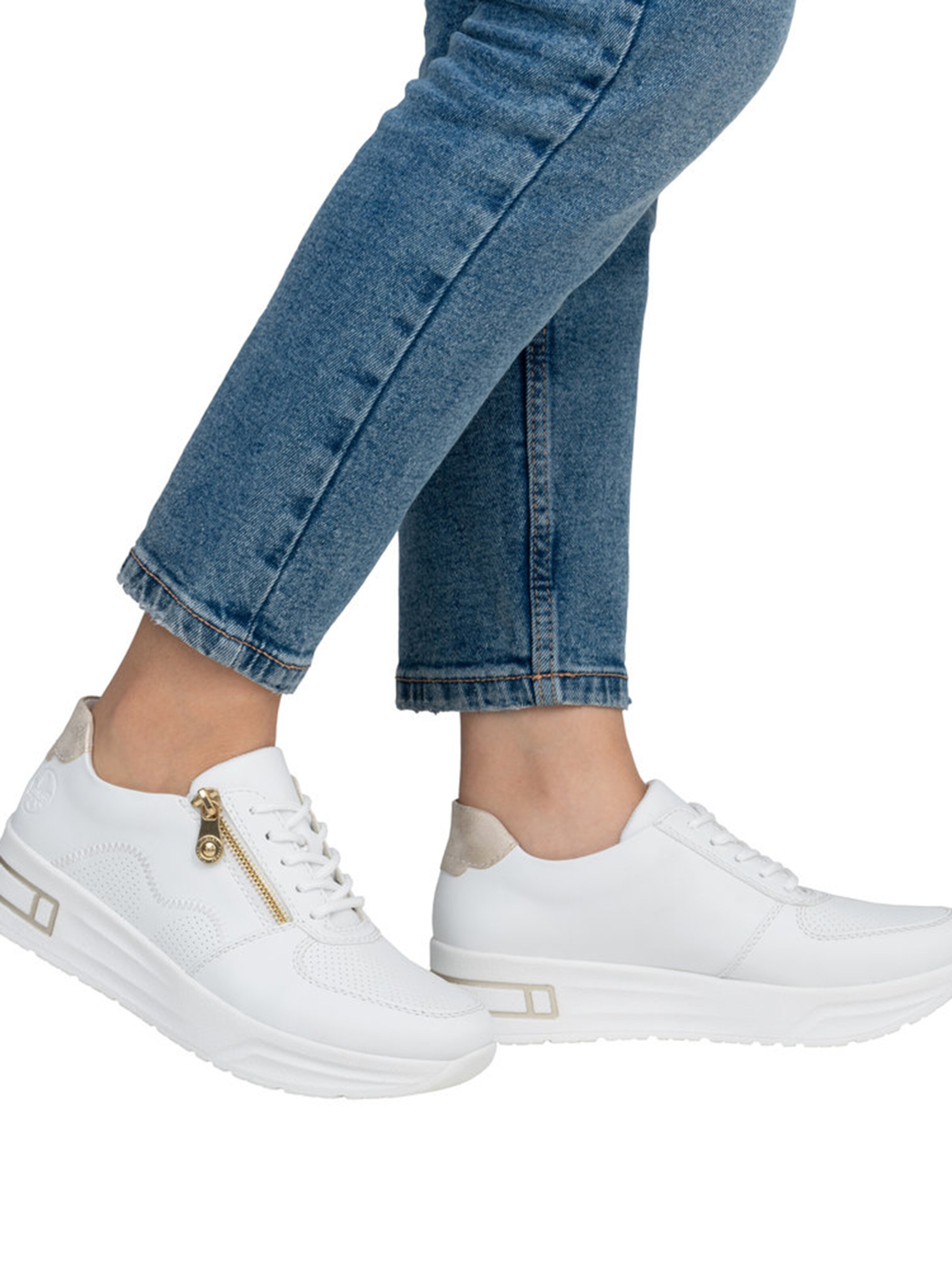 balta Rieker Sportbačiai be auliuko